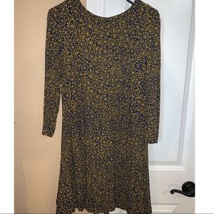Flower print dress